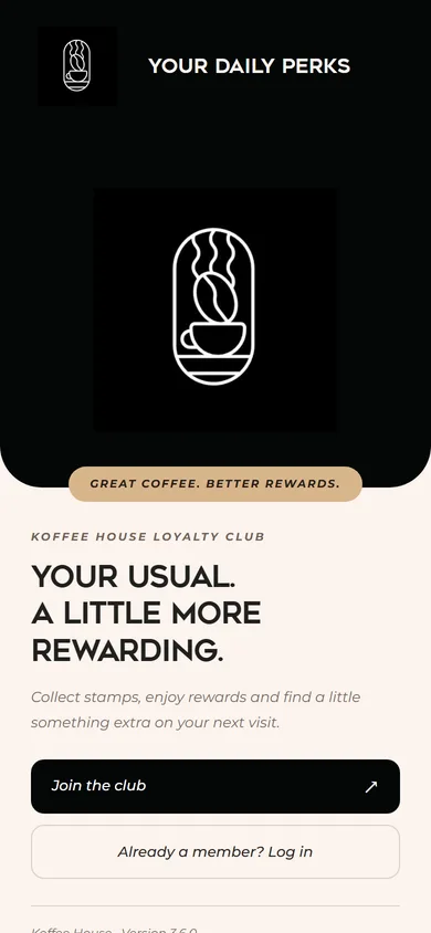 Koffee House app